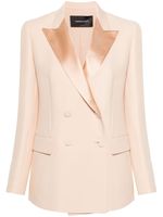 Fabiana Filippi blazer en laine mélangée à boutonnière croisée - Rose