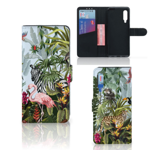 Telefoonhoesje met Pasjes voor Xiaomi Mi 9 Jungle