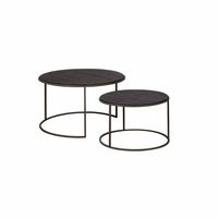 RENEW Salontafel 'Spello' XL, Teakhout, Set van 2 stuks