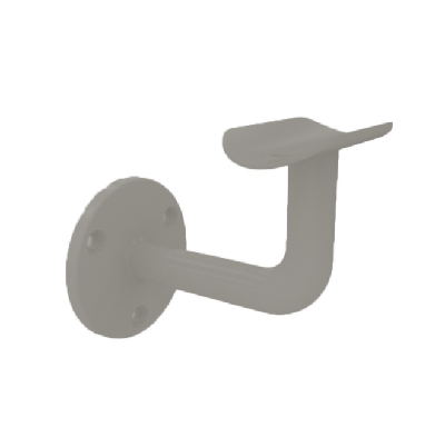 Greige leuningdrager voor ronde trapleuning Ø42,4 mm - per stuk