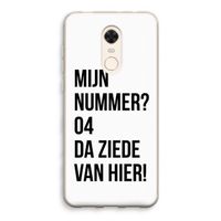 Da ziede van hier: Xiaomi Redmi 5 Transparant Hoesje