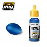 MIG Acrylic Warhead Metallic Blue 17ml