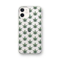 Weed: iPhone 12 mini Transparant Hoesje