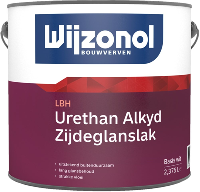 Wijzonol LBH Urethan Alkyd Zijdeglanslak - 2,5ltr