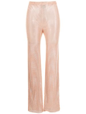 Santa Brands pantalon droit à ornements - Tons neutres