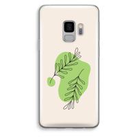 Beleaf in you: Samsung Galaxy S9 Transparant Hoesje