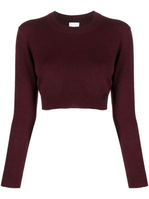 Patou pull à col rond - Rouge
