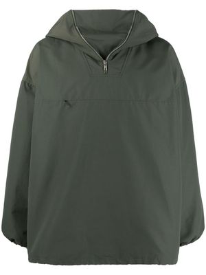 Paria Farzaneh veste oversize à capuche - Vert