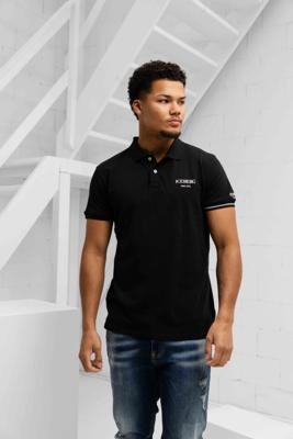 Iceberg Basic Polo Heren Zwart - Maat M - Kleur: WitZwart | Soccerfanshop