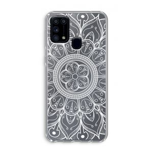 Roses Are Red: Samsung Galaxy M31 Transparant Hoesje
