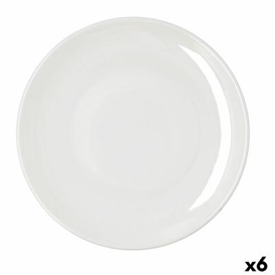 Dinerbord Bidasoa Harmony Hydrozero Wit Keramisch Ø 30 cm (6 Stuks)