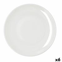 Dinerbord Bidasoa Harmony Hydrozero Wit Keramisch Ø 30 cm (6 Stuks)