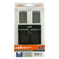 Jupio Kit: 2x Battery PS-BLS5 / PS-BLS50 1210mAh + USB Dual Charger - thumbnail