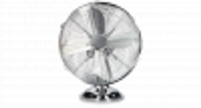 Trebs 99384 - Retro Tafelventilator in stijlvol design - Chroom