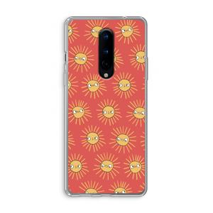 Zon: OnePlus 8 Transparant Hoesje