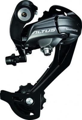 SHIMANO achterderailleur "altus rd-m370" shim.rear derail.altus rdm370 9sp long bl.
