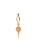 Emanuele Bicocchi engraved key-charm earring - Or - thumbnail