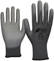 NITRAS SAFETY Glove size l nylon gray coated