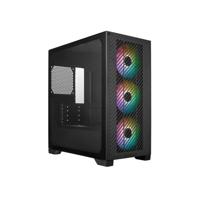 Cooler Master e301-kgnn-s00 elite 301 black argb, atx, window, usb 3.2 gen 1 type-c, 3x 120mm argb
