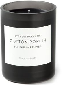 Byredo bougie parfumée "Cotton Poplin" - Noir