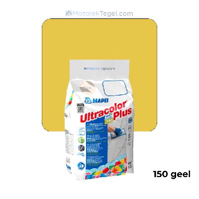 Mapei | Ultracolor Plus | 150 Geel | Cementgebonden | Voegmiddel | 5KG
