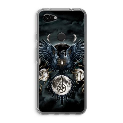 Sinister Wings: Google Pixel 3a Transparant Hoesje