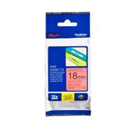 Brother TZE-441 labelprinter-tape Zwart op rood