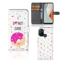 OnePlus Nord N100 Book Cover Donut Roze - thumbnail