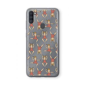 Gymboys: Samsung Galaxy A11 Transparant Hoesje