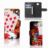 Microsoft Lumia 650 | Wallet Case | met Pasjes | Casino