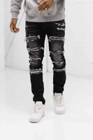 Amicci Jacopo Jeans Heren Zwart - Maat 32 - Kleur: Zwart | Soccerfanshop