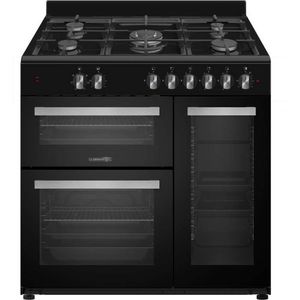 LA GERMANIA SM903N 3 Ovens Zwart Fornuis