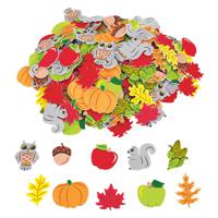 Colorations Zelfklevende Foamstickers Herfst, 300st. - thumbnail