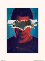 Kunstdruk DC Batman V Superman Superman 30x40cm