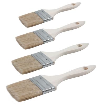 Sorex Verfkwasten plat - 4 formaten - kunststof - schilderen - voor alle soorten verf