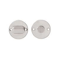Intersteel WC slot rond 50mm geborsteld RVS