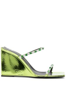 Giuseppe Zanotti sandales Shangay 105 mm à boucle - Vert