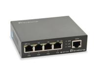 LevelOne GEP-0523 netwerk-switch Gigabit Ethernet (10/100/1000) Power over Ethernet (PoE) Zwart