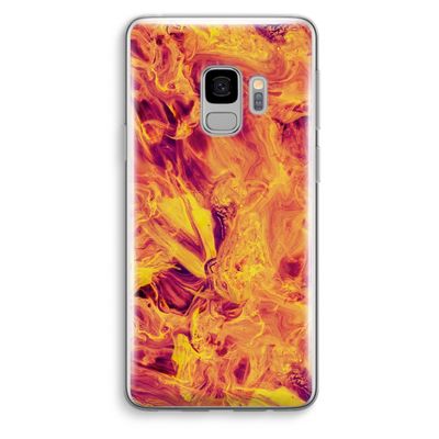 Eternal Fire: Samsung Galaxy S9 Transparant Hoesje