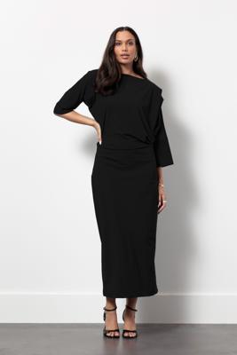 Studio Anneloes Ineke Ls Dress 13405 Jurk 9000 Black