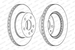 Ferodo Remschijf DDF860C