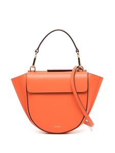 Wandler sac porté épaule Hortensia en cuir - Orange