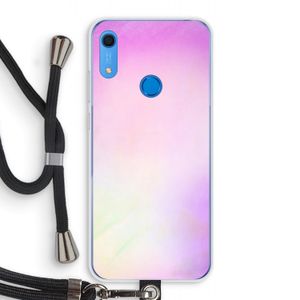 Flow mist pastel: Huawei Y6s Transparant Hoesje met koord