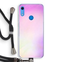 Flow mist pastel: Huawei Y6s Transparant Hoesje met koord