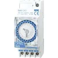 ORBIS Zeitschalttechnik DUO QRD 230 V DIN-rail schakelklok Analoog 230 V/AC - thumbnail