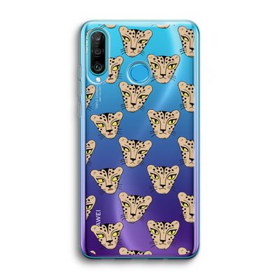 Tijger: Huawei P30 Lite Transparant Hoesje