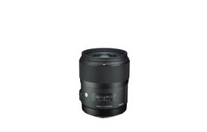 Sigma 35mm / f 1.4 DG HSM Sony FE MILC/SLR Groothoeklens Zwart