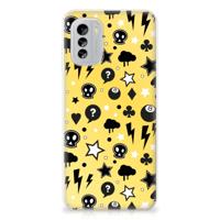 Silicone Back Case Nokia G60 Punk Geel