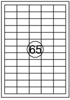 Etiket quantore 38x21.2mm 975st