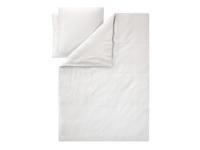 LIVARNO Mousseline dekbedovertrek 240 x 220 cm (Wit)